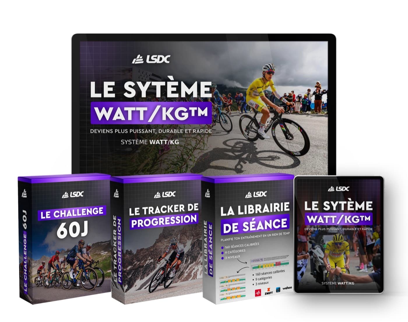 Le Système Watt/KG — cours, librairie de séances, tracker, challenge 60 jours