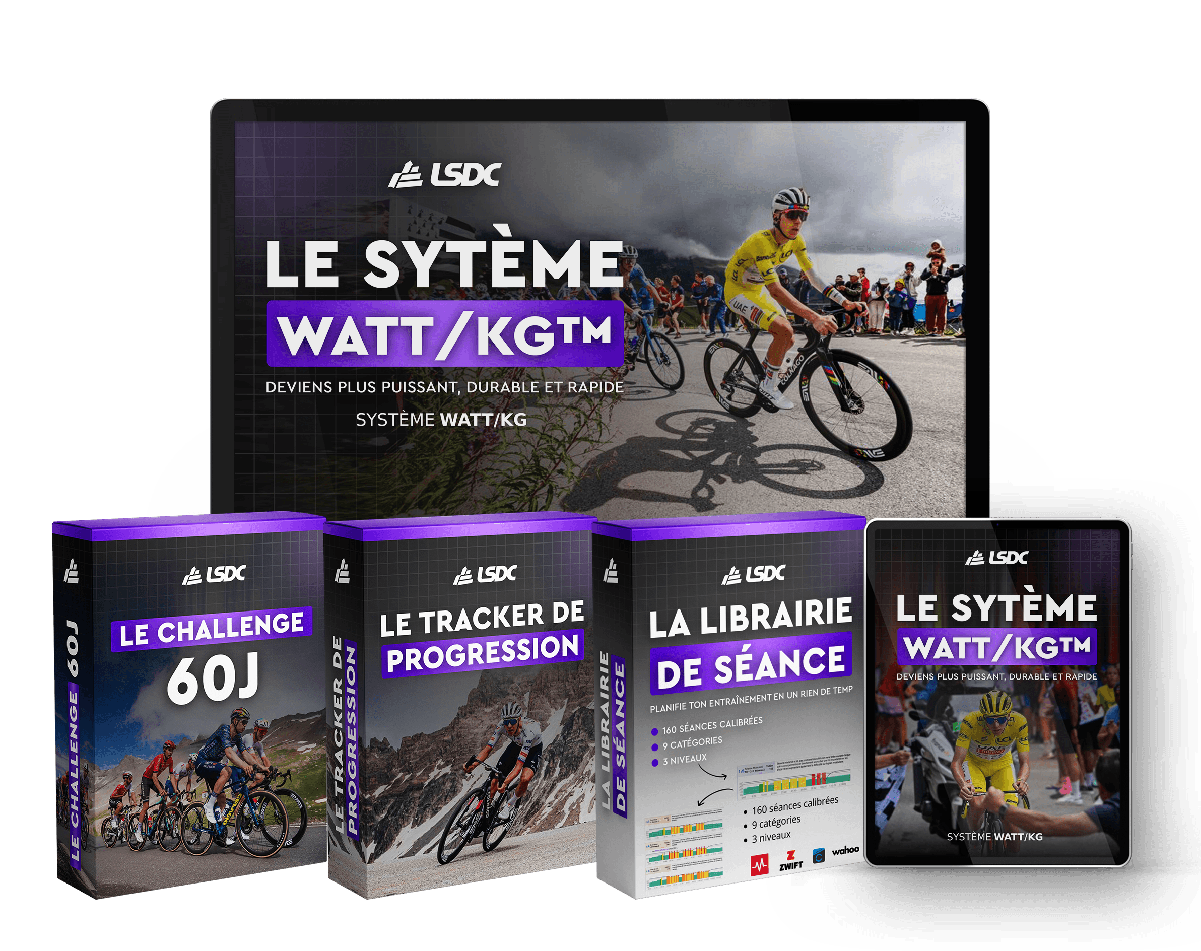 Le Système Watt/KG — cours, librairie de séances, tracker, challenge 60 jours